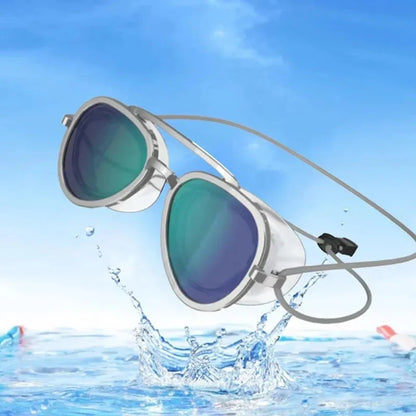Panoramic UV Protection Swimming Goggles – Anti-Fog & Comfort Silicone Seal