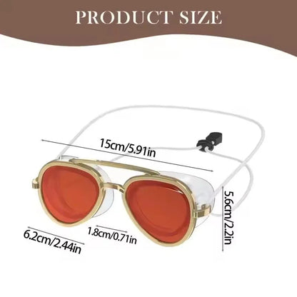 Panoramic UV Protection Swimming Goggles – Anti-Fog & Comfort Silicone Seal